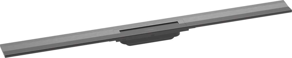 Hansgrohe RainDrain Flex element zewnętrzny odpływu 100 cm czarny chrom szczotkowany 56053340