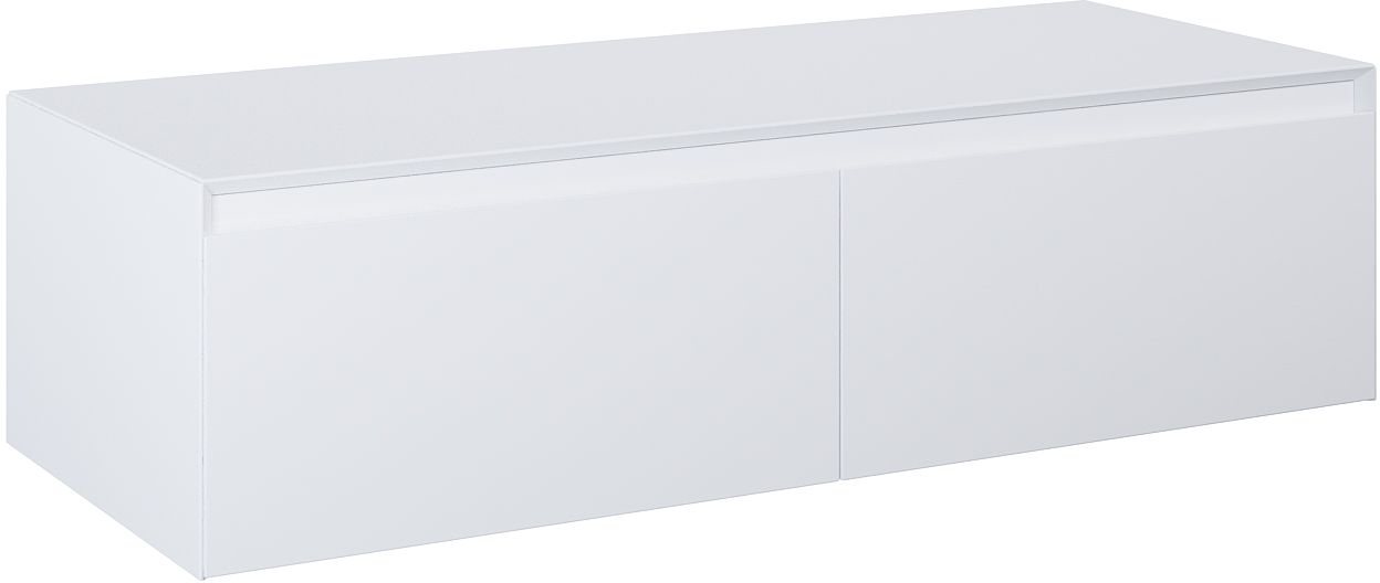 Elita Split Slim szafka z blatem 120x45,8x31,9 cm boczna wisząca white matt RE081204055290