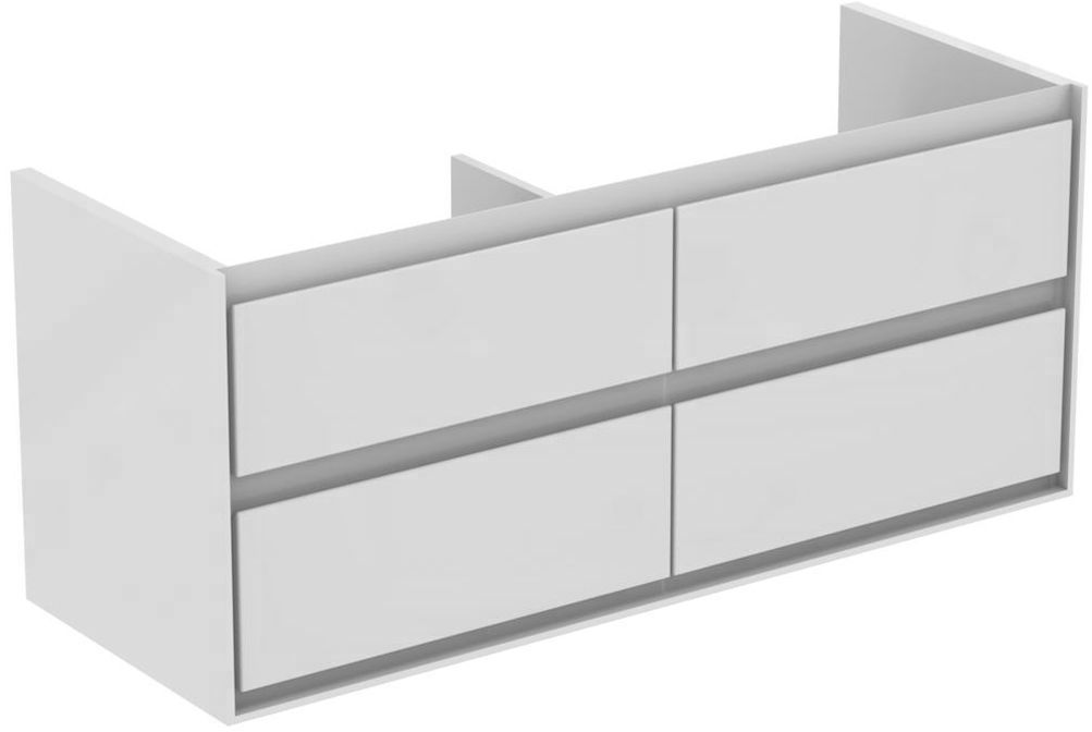 Ideal Standard Connect Air szafka 120 cm podumywalkowa wisząca biały połysk/biały mat E0822B2