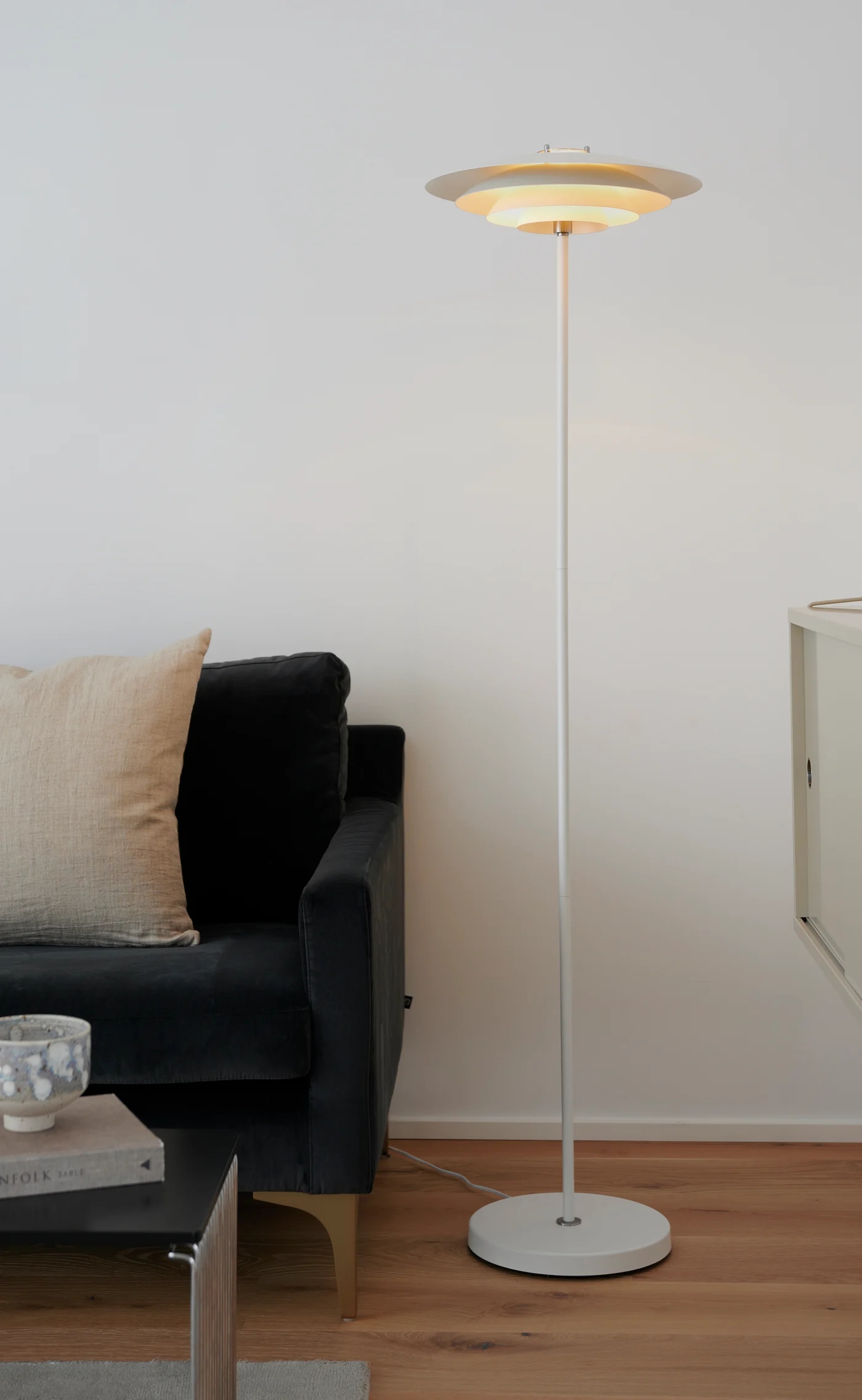 Nordlux Bretagne lampa stojąca 1x25W biała 2213494001