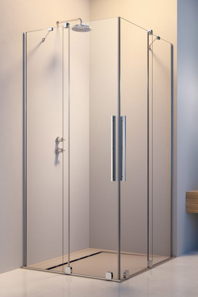 Radaway Furo KDD kabina prysznicowa część lewa 100x100 cm kwadratowa 10105100-01-01L