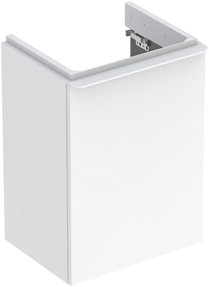 Geberit Smyle Square szafka 44,2 cm podumywalkowa wisząca biały połysk 500.350.00.1
