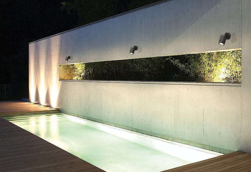 Nowodvorski Lighting Fallon kinkiet zewnętrzny 1x10W grafit 9552