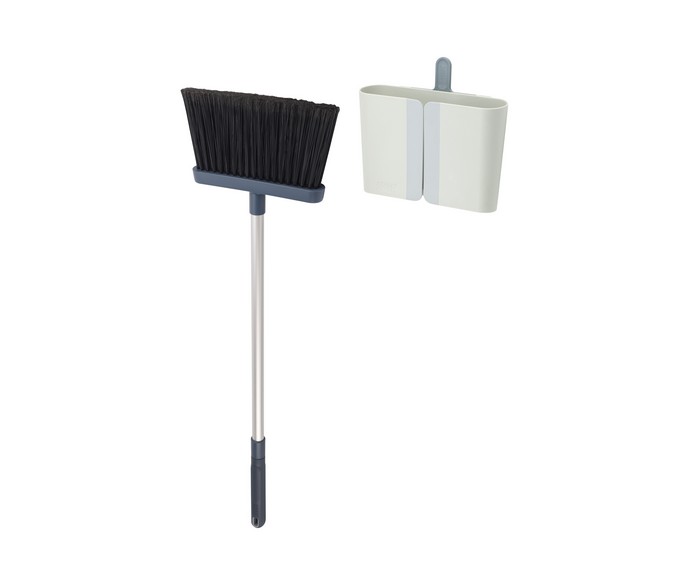 Joseph Joseph CleanStore miotła z wieszakiem niebieska 65002