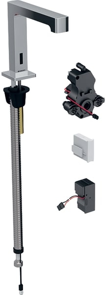 Geberit Brenta bateria umywalkowa stojąca elektroniczna chrom błyszczący 116.192.21.1