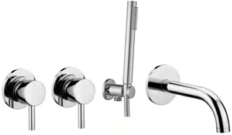Paffoni Light bateria wannowo-prysznicowa podtynkowa chrom SK010CR70ZWW
