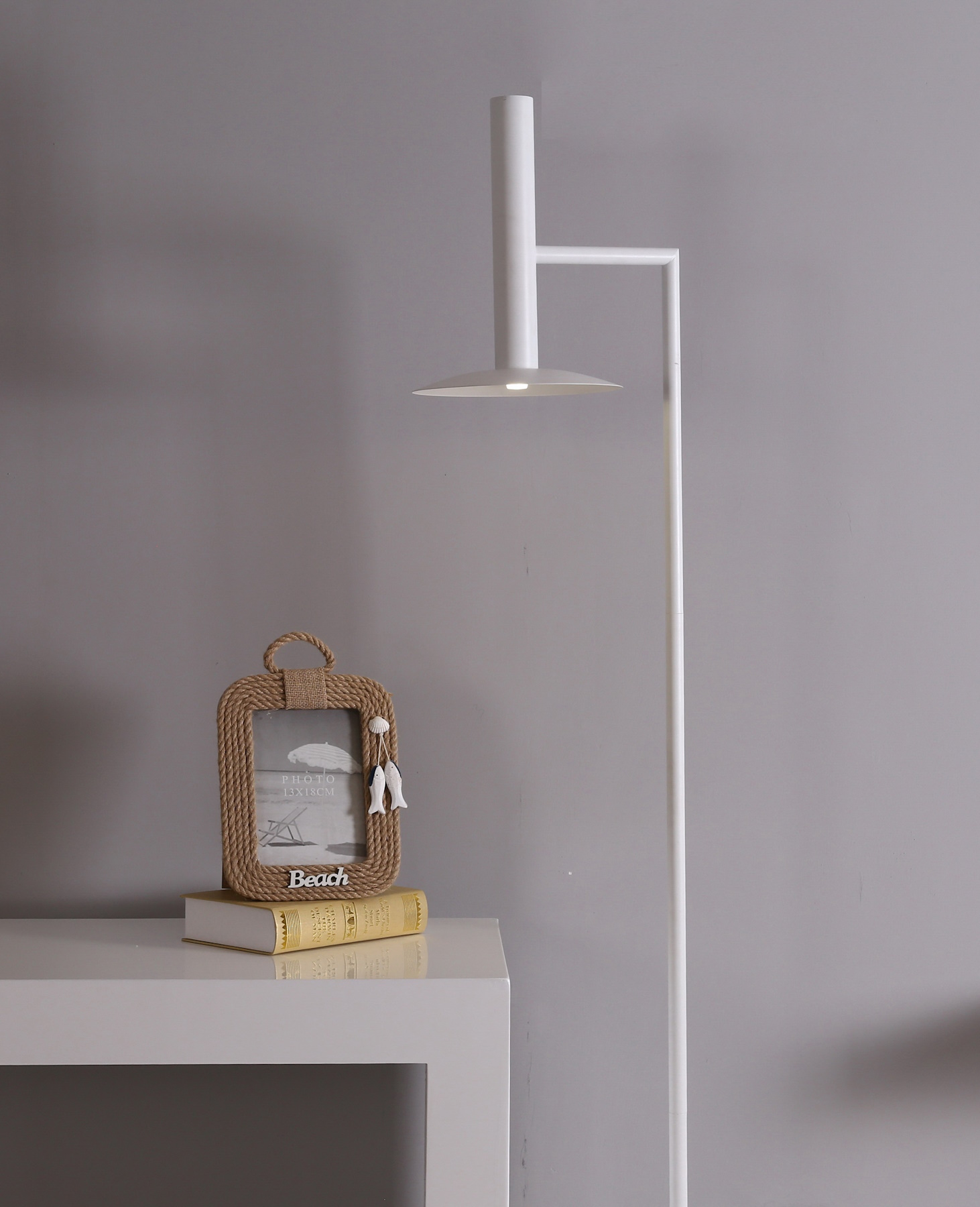 Light Prestige Hat lampa stojąca 1x3 W biała LP-1661/1FWH