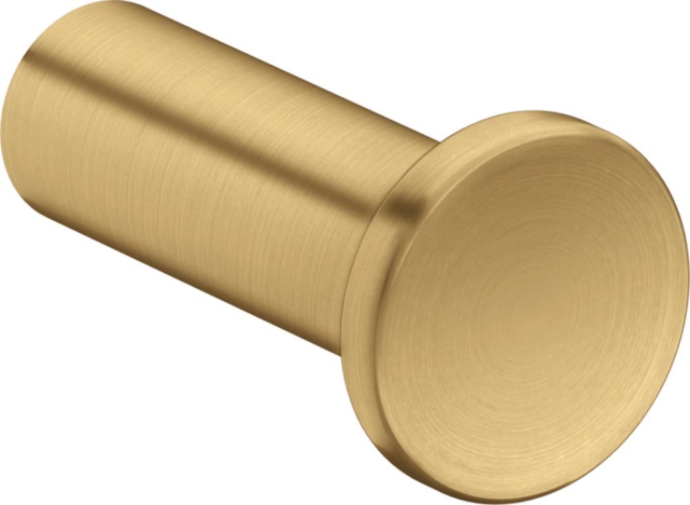 Axor Universal Circular wieszak na ręcznik złoty optyczny szczotkowany 42811250