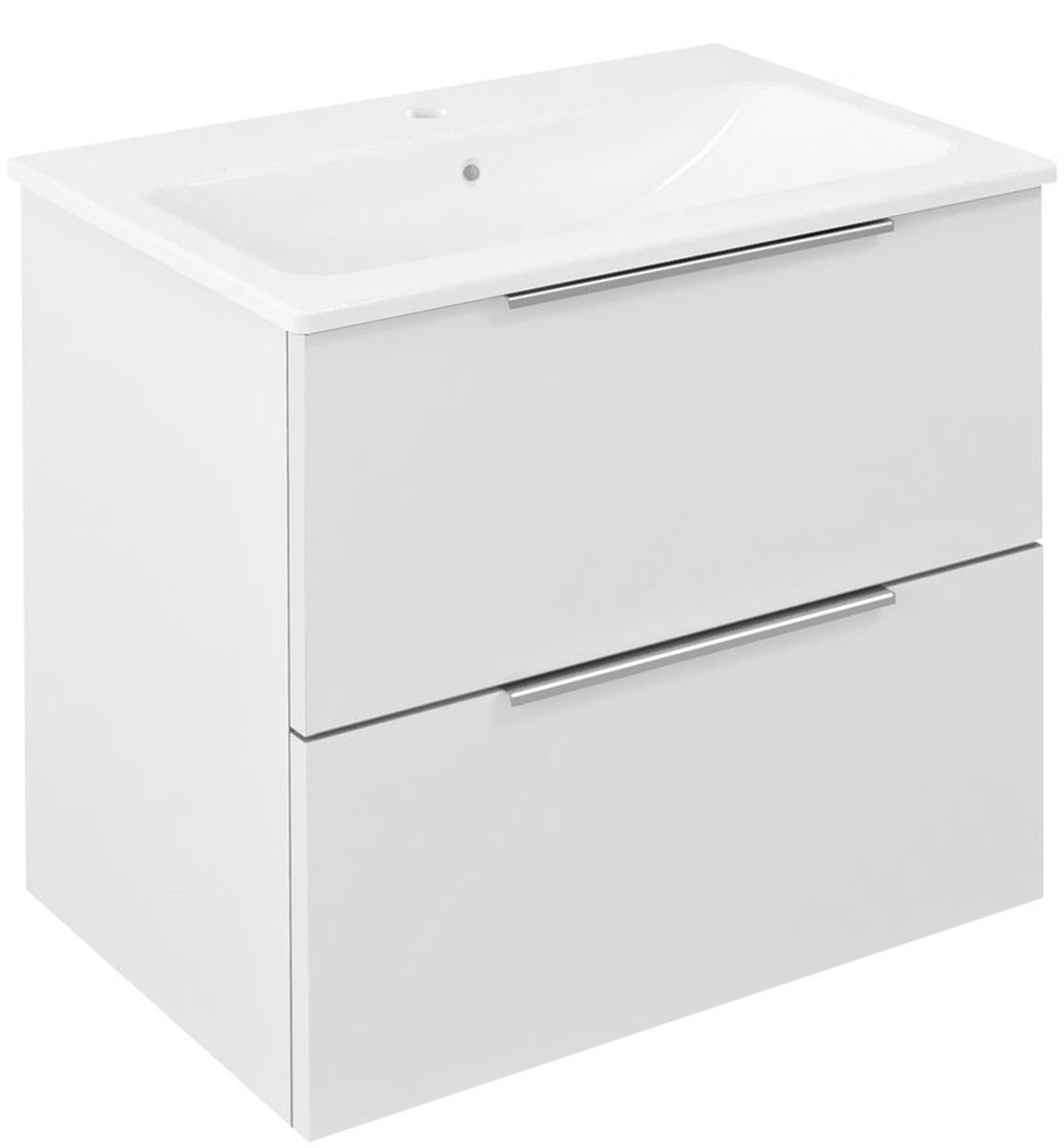 Sapho Cirasa szafka 58 cm podumywalkowa wisząca biały połysk CR592-3030