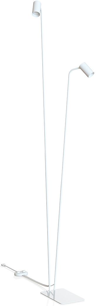 Nowodvorski Lighting Mono II lampa stojąca 2x10W LED biała 7705 - Wysyłka w 24h