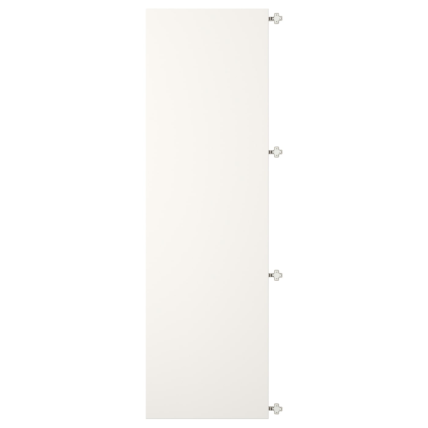 IKEA VEDDINGE drzwi z zawiasami, biały, 60x200 cm