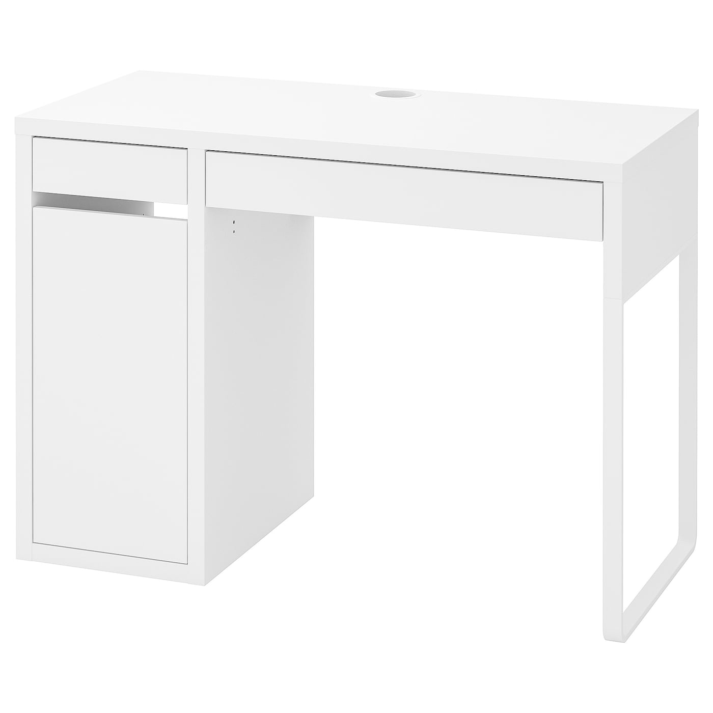 IKEA MICKE biurko, biały, 105x50 cm