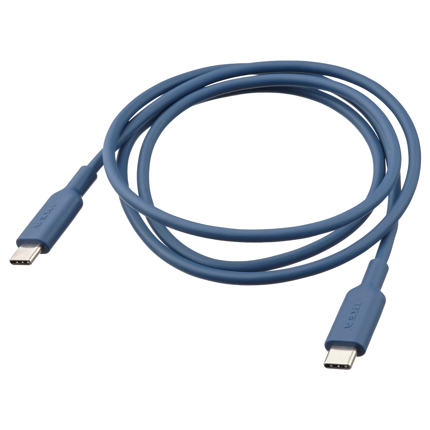IKEA SITTBRUNN USB-C na USB-C, niebieski, 1 m