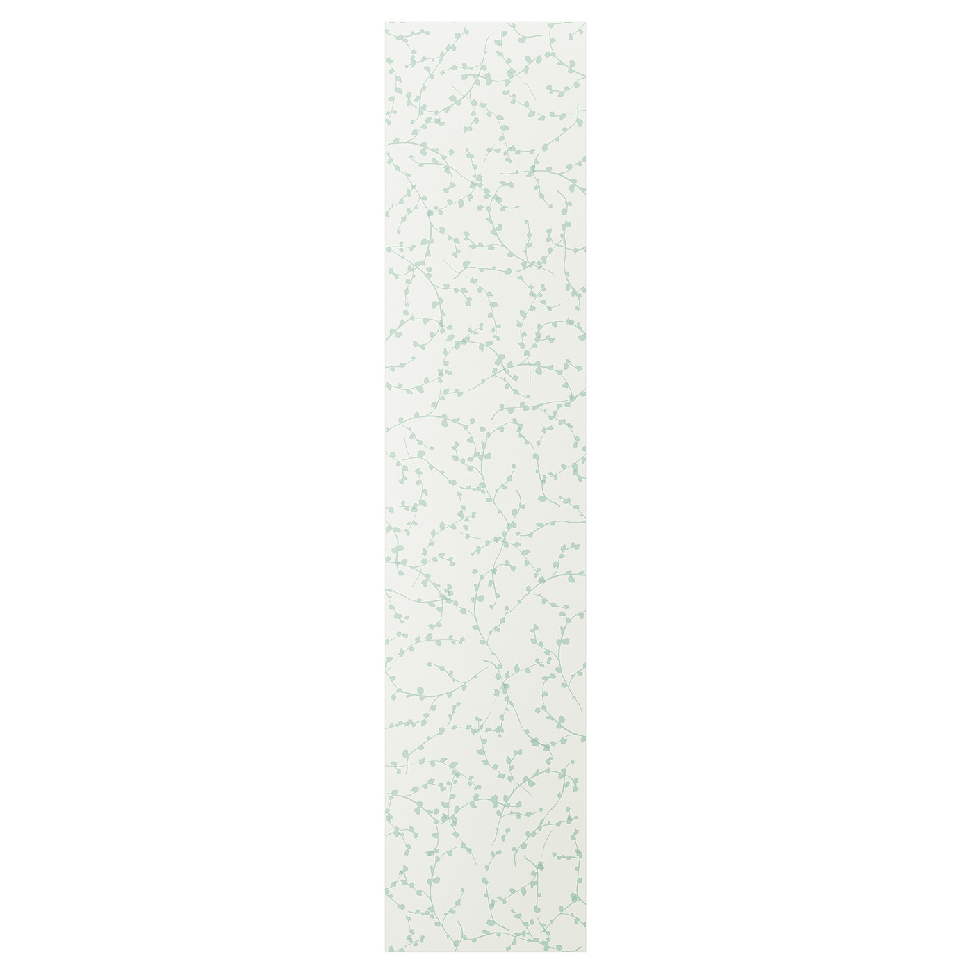 IKEA LINNABERG drzwi, zielony/wzór, 50x229 cm