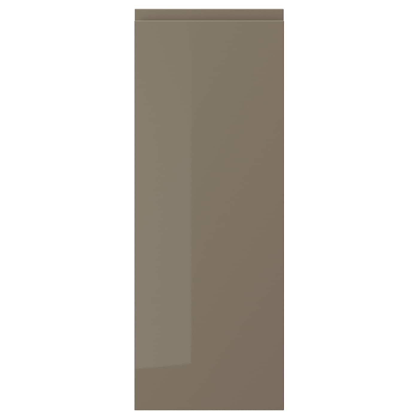 IKEA VOXTORP drzwi, połysk ciemnoszarobrązowy, 30x80 cm