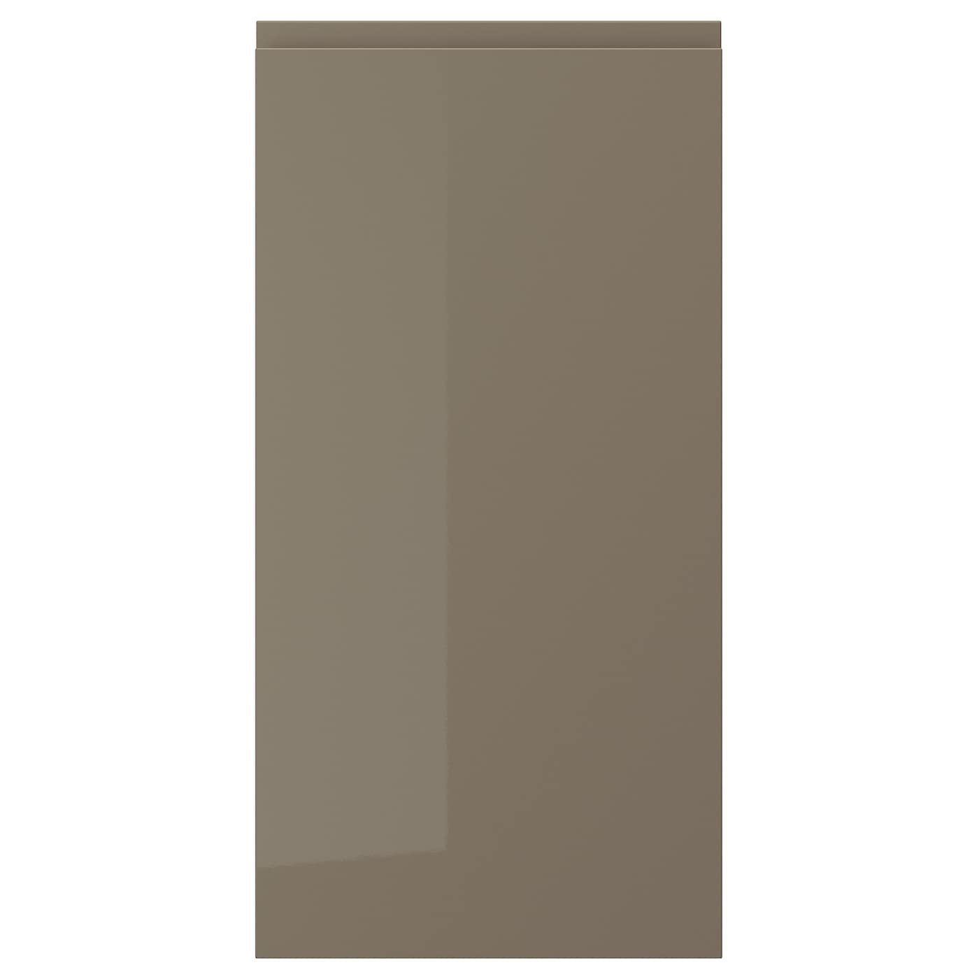 IKEA VOXTORP drzwi, połysk ciemnoszarobrązowy, 40x80 cm