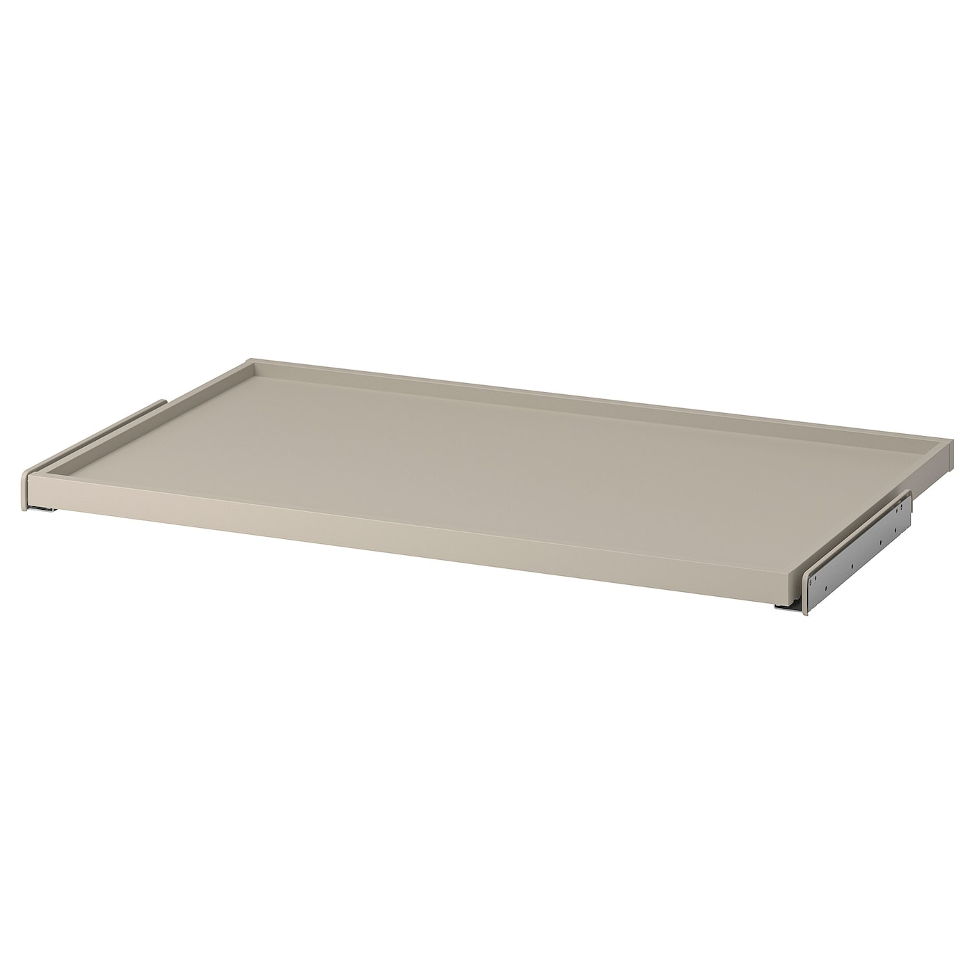 IKEA KOMPLEMENT wysuwana taca, szarobeżowy, 100x58 cm