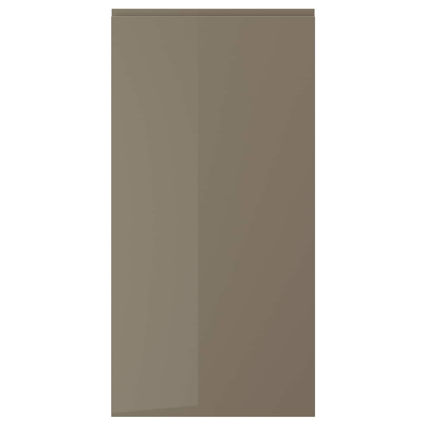 IKEA VOXTORP drzwi, połysk ciemnoszarobrązowy, 60x120 cm
