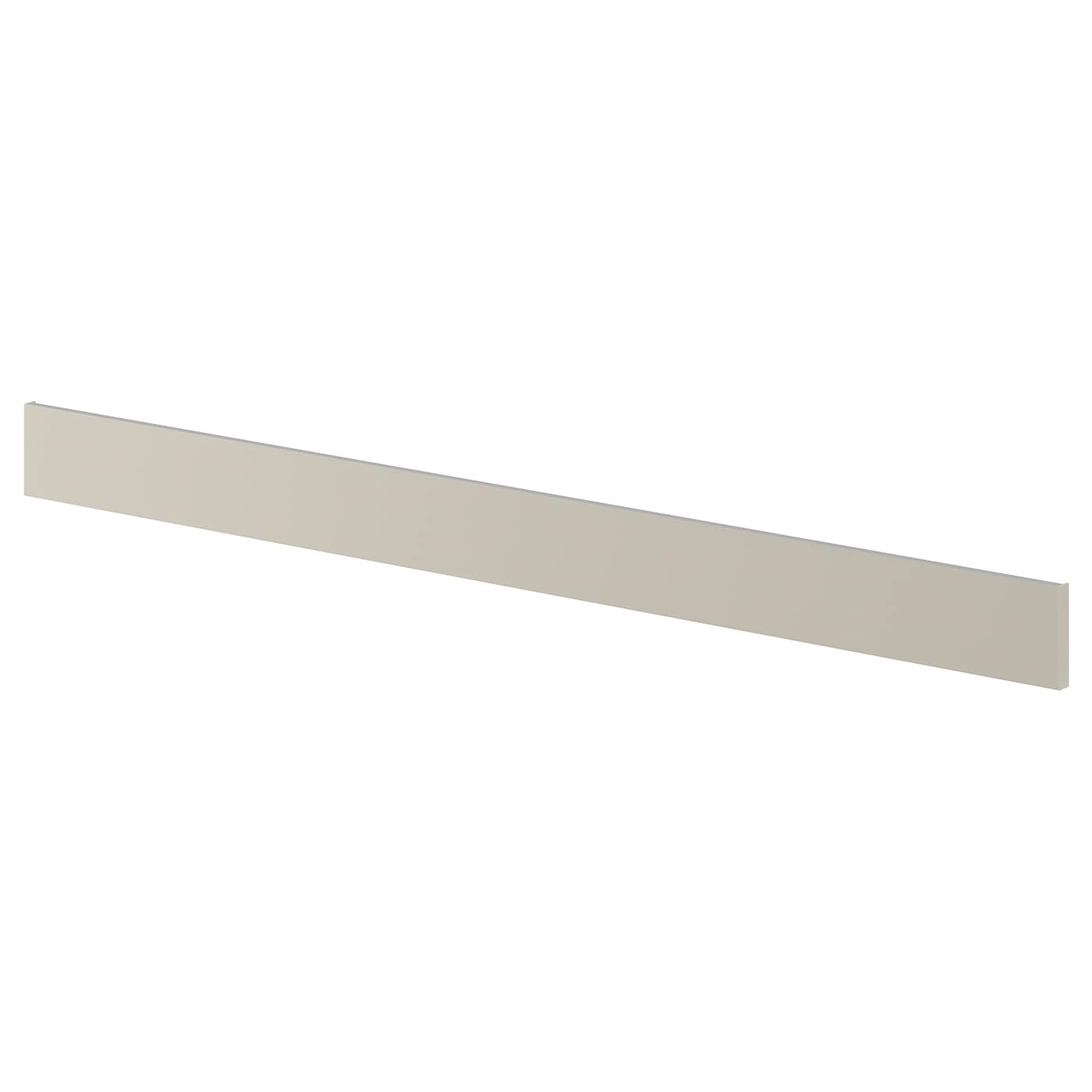 IKEA STENSUND cokół, beżowy, 220x8 cm