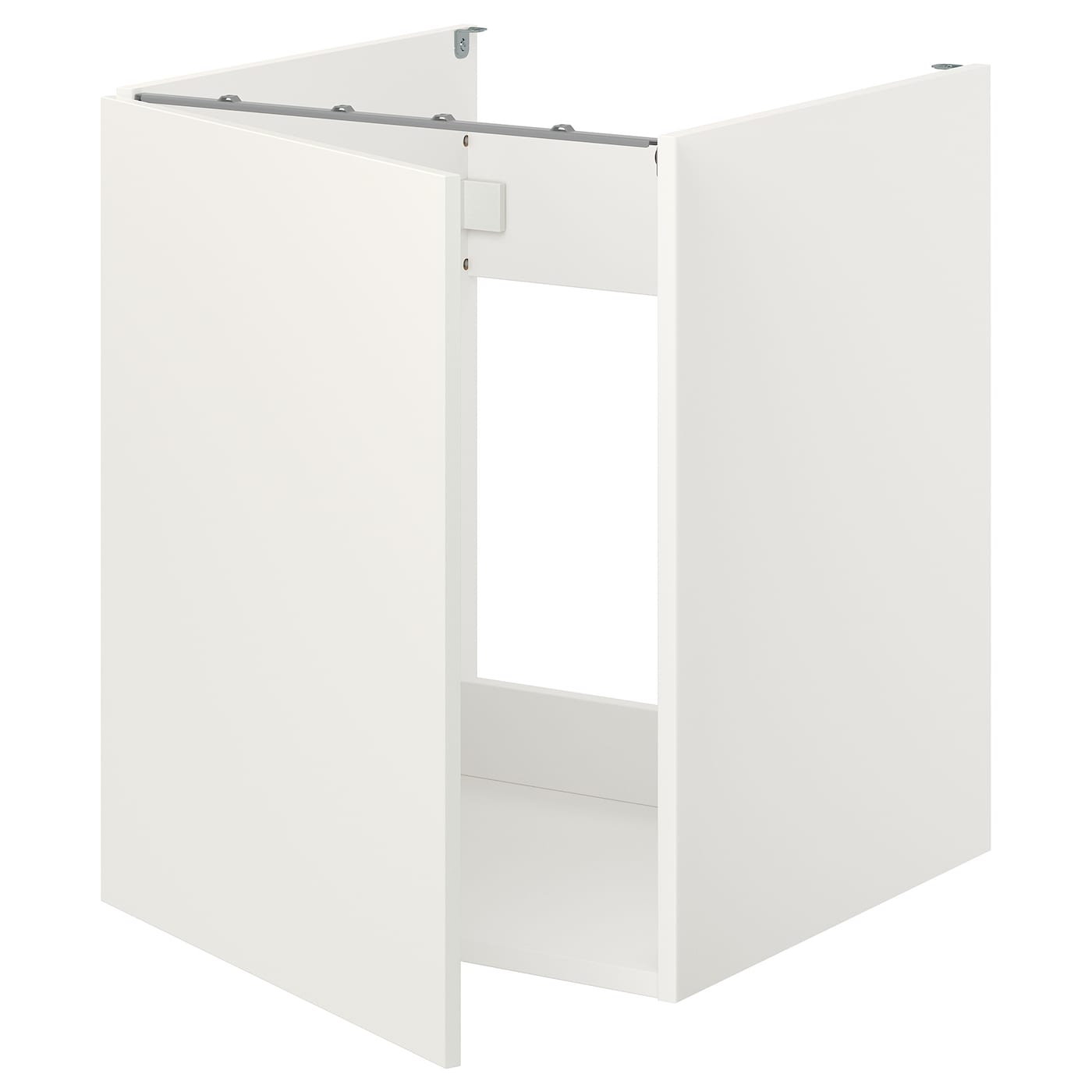 IKEA ENHET szafka pod zlewozm/drzwi, biały, 60x62x75 cm