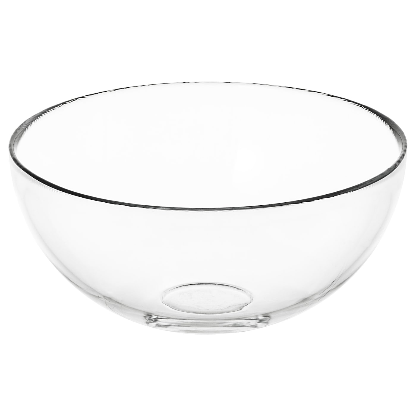 IKEA BLANDA miska, szkło bezbarwne, 20 cm