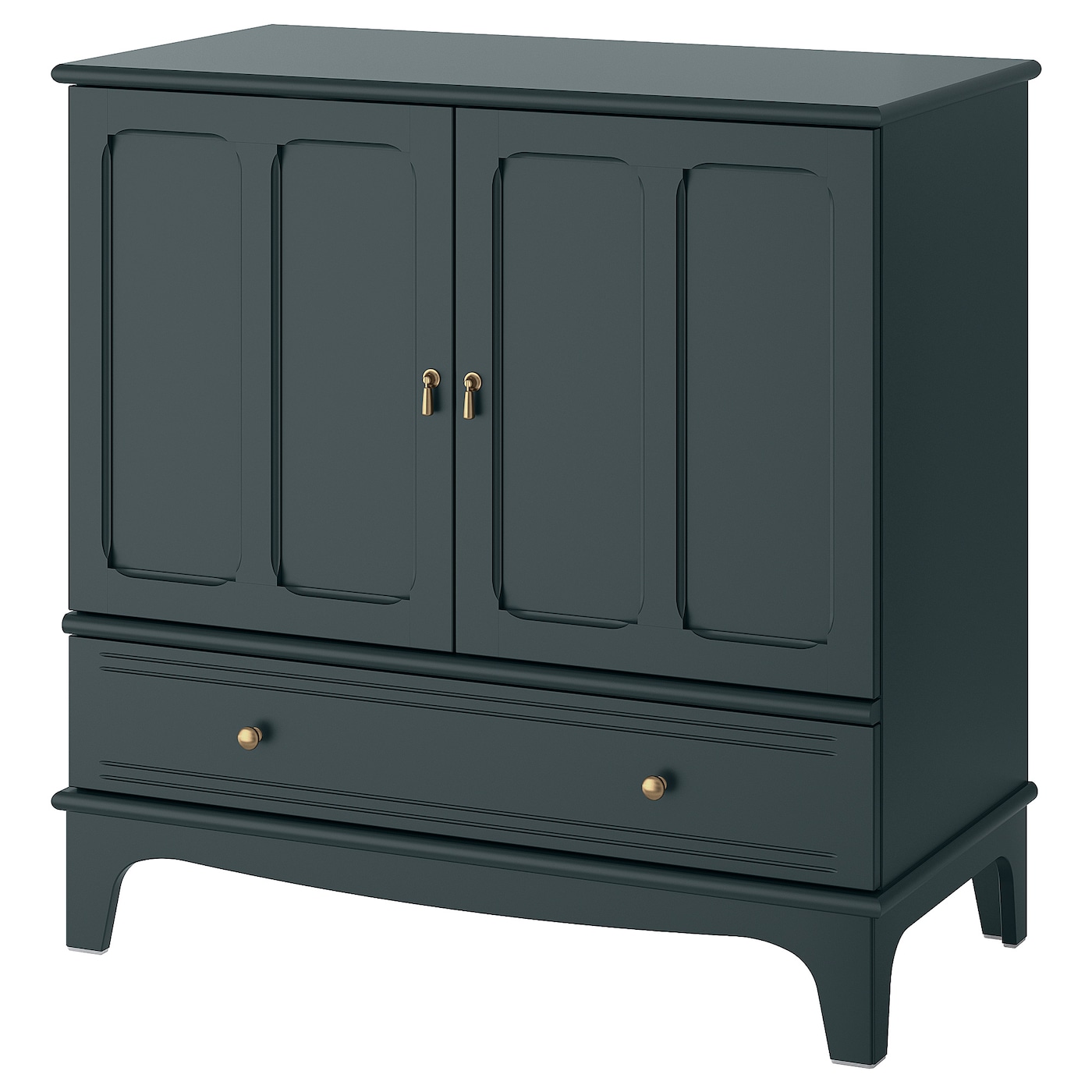IKEA LOMMARP szafka, ciemnoniebieski-zielony, 102x101 cm