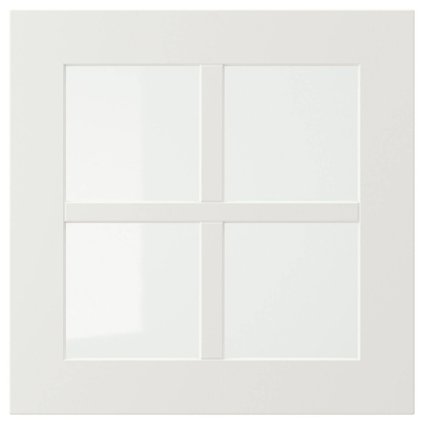 IKEA STENSUND drzwi szklane, biały, 40x40 cm