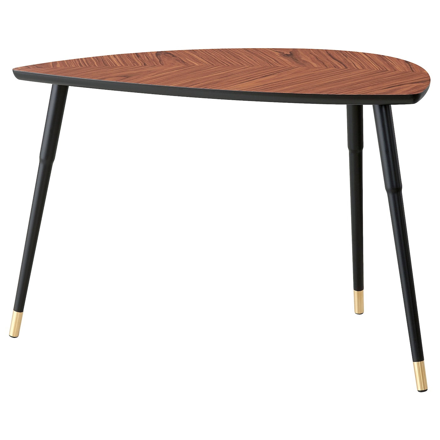 IKEA LÖVBACKEN stolik, średniobrązowy, 77x39 cm