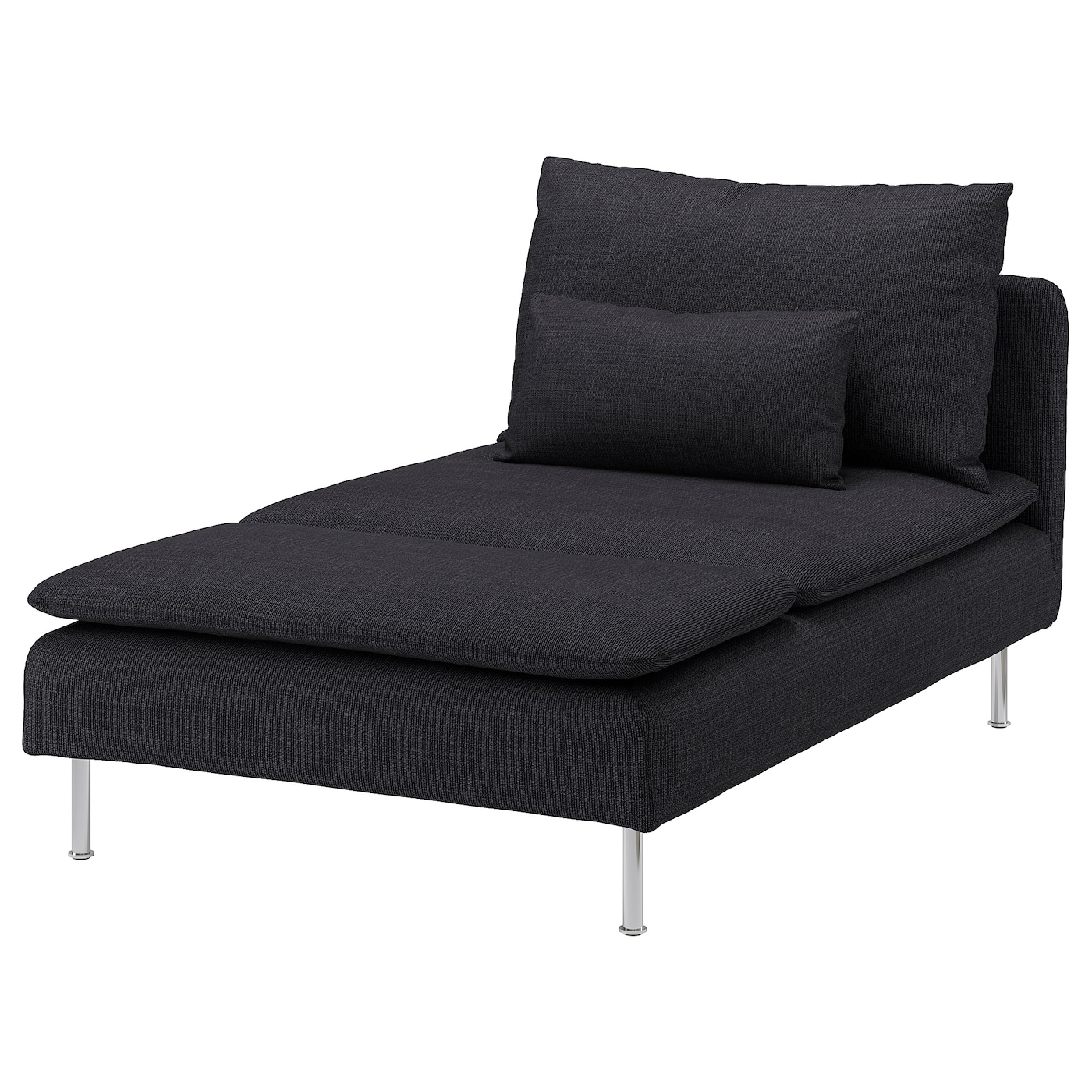 IKEA SÖDERHAMN szezlong, Hillared antracyt, Szerokość: 93 cm