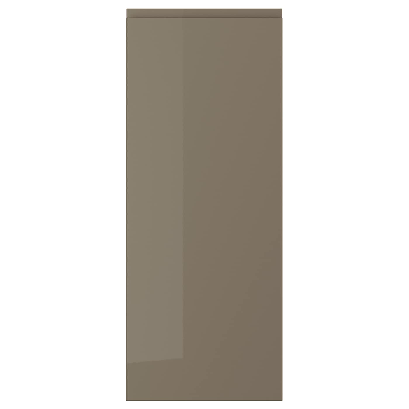IKEA VOXTORP drzwi, połysk ciemnoszarobrązowy, 40x100 cm