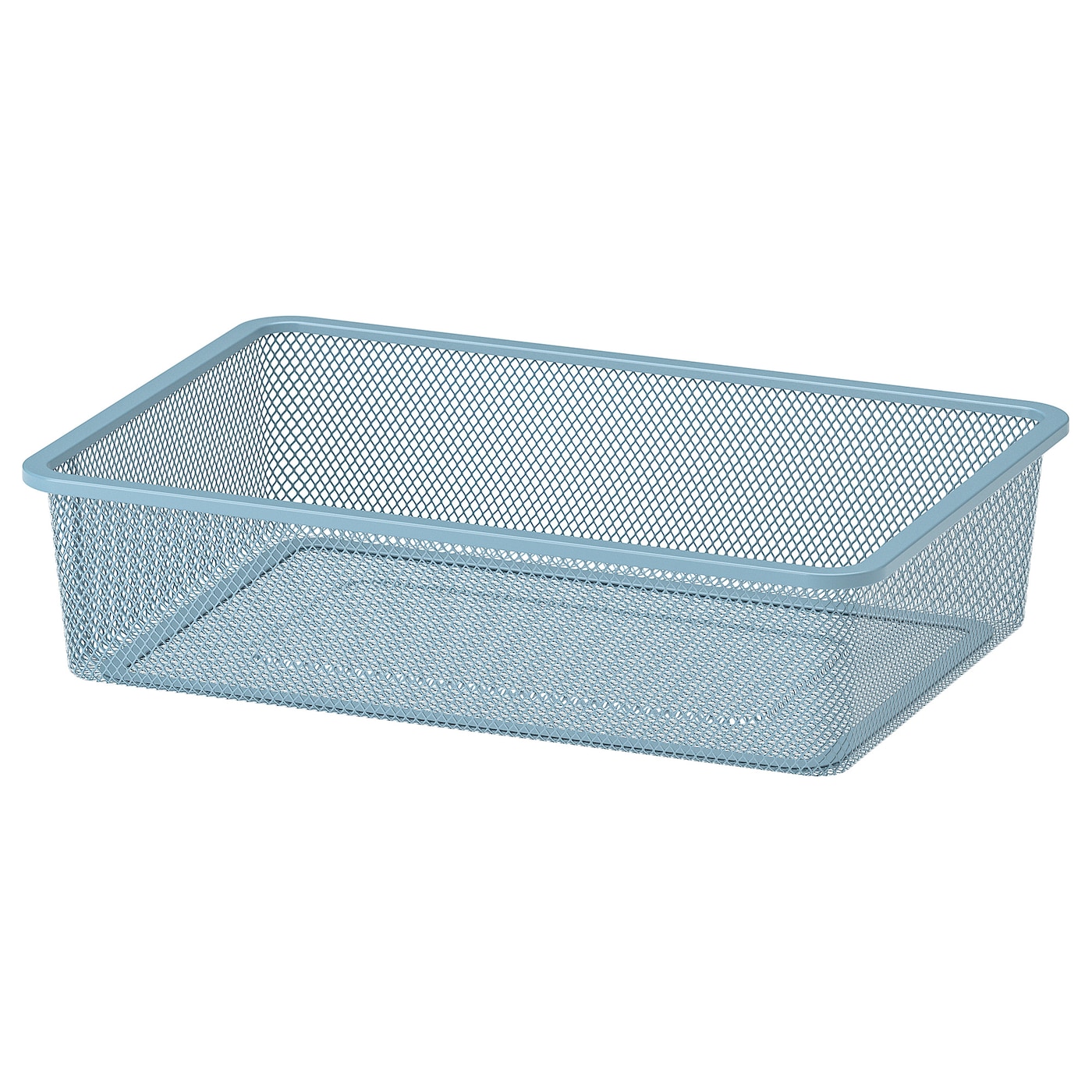 IKEA TROFAST pojemnik druciany, szaroniebieski, 42x30x10 cm