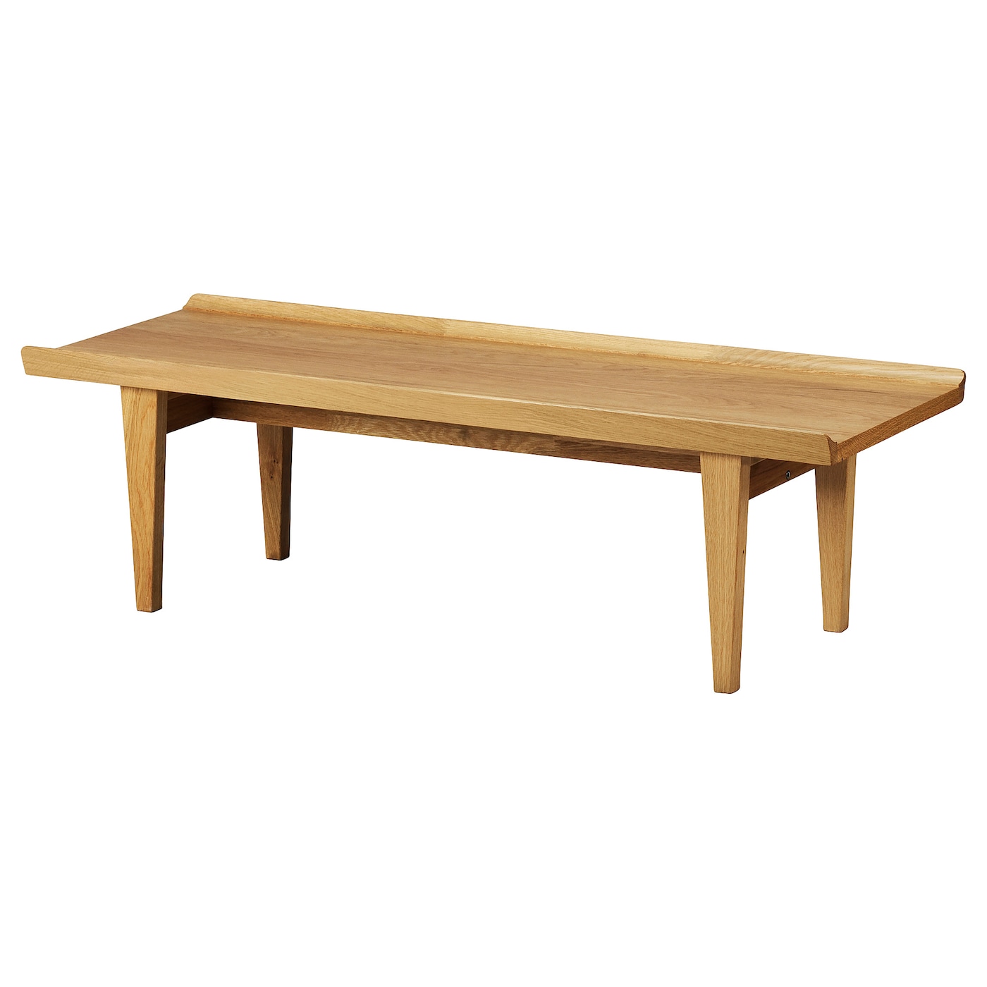 IKEA GUTTANE stolik kawowy, dąb, 116x39 cm