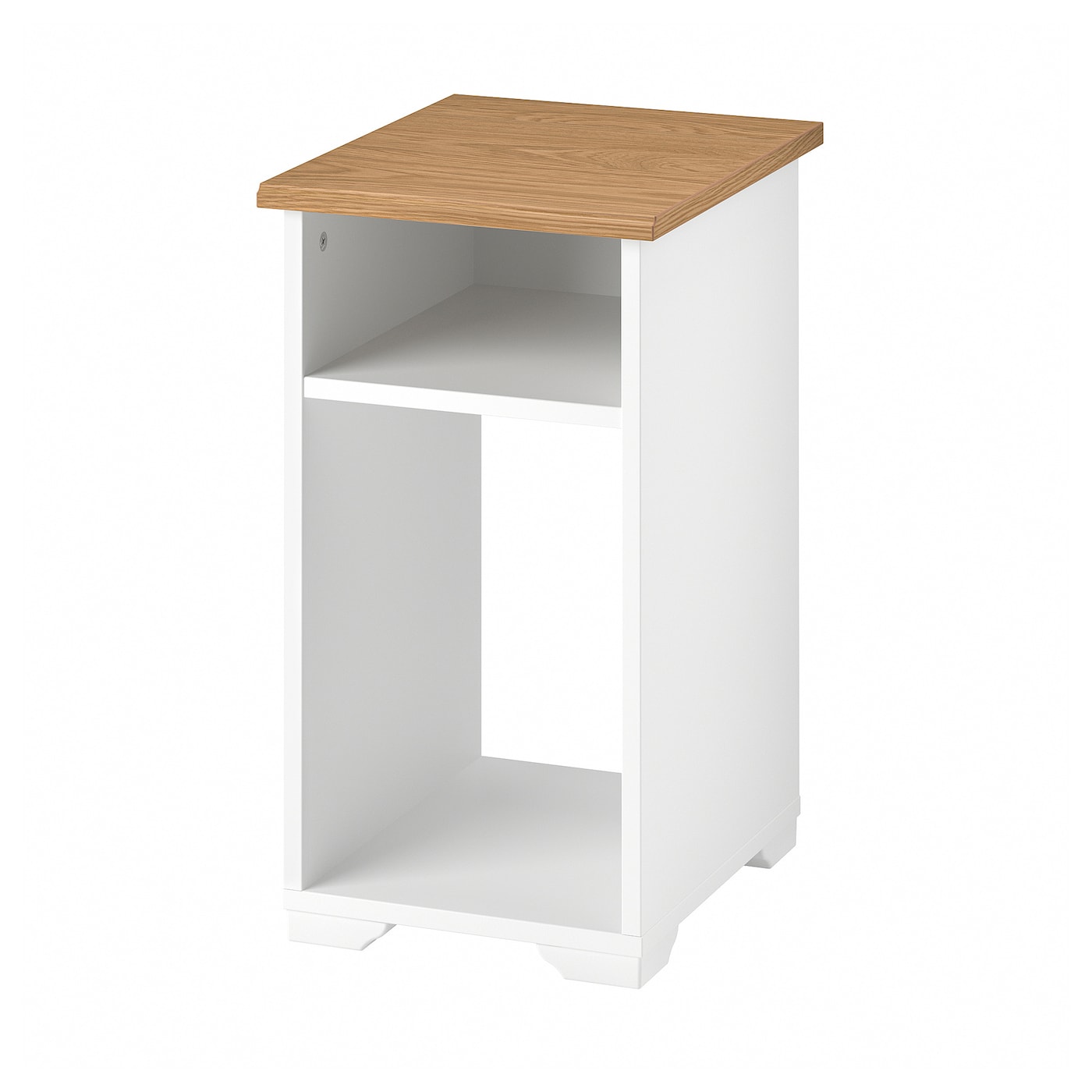 IKEA SKRUVBY stolik, biały, 40x32 cm