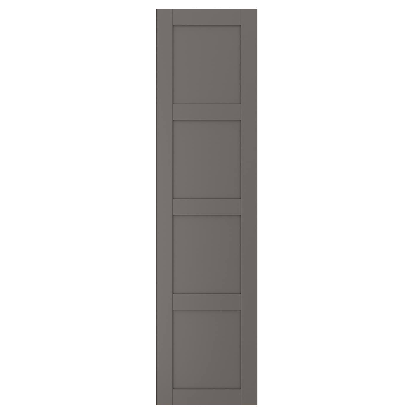 IKEA BERGSBO drzwi, ciemnoszary, 50x195 cm