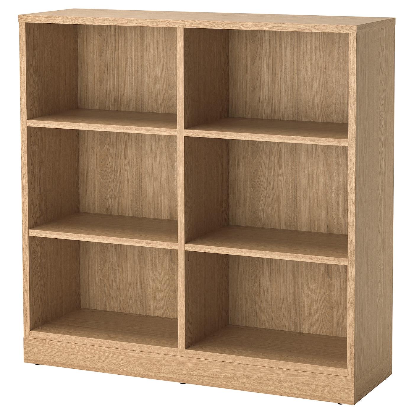 IKEA TONSTAD regał, okl dęb, 121x37x120 cm