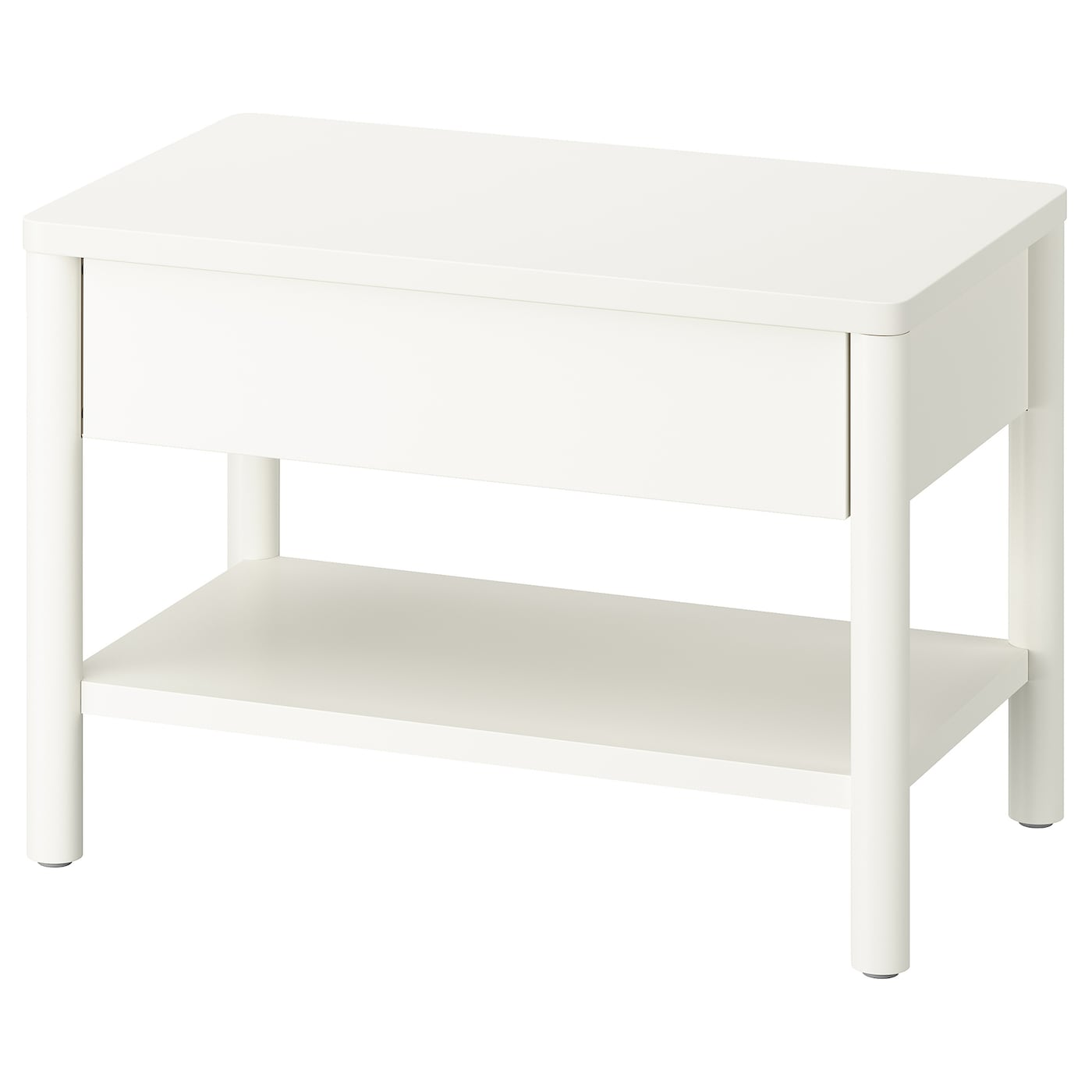 IKEA TONSTAD stolik, kremowy, 64x40 cm