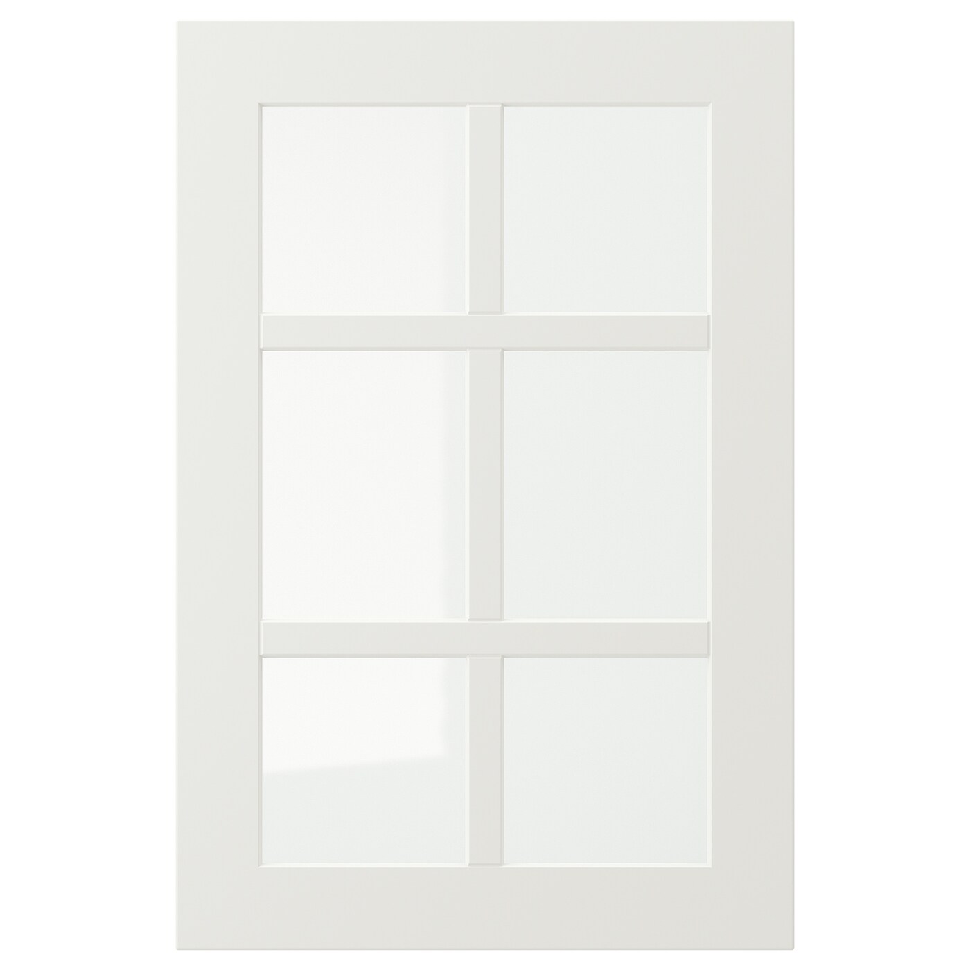 IKEA STENSUND drzwi szklane, biały, 40x60 cm