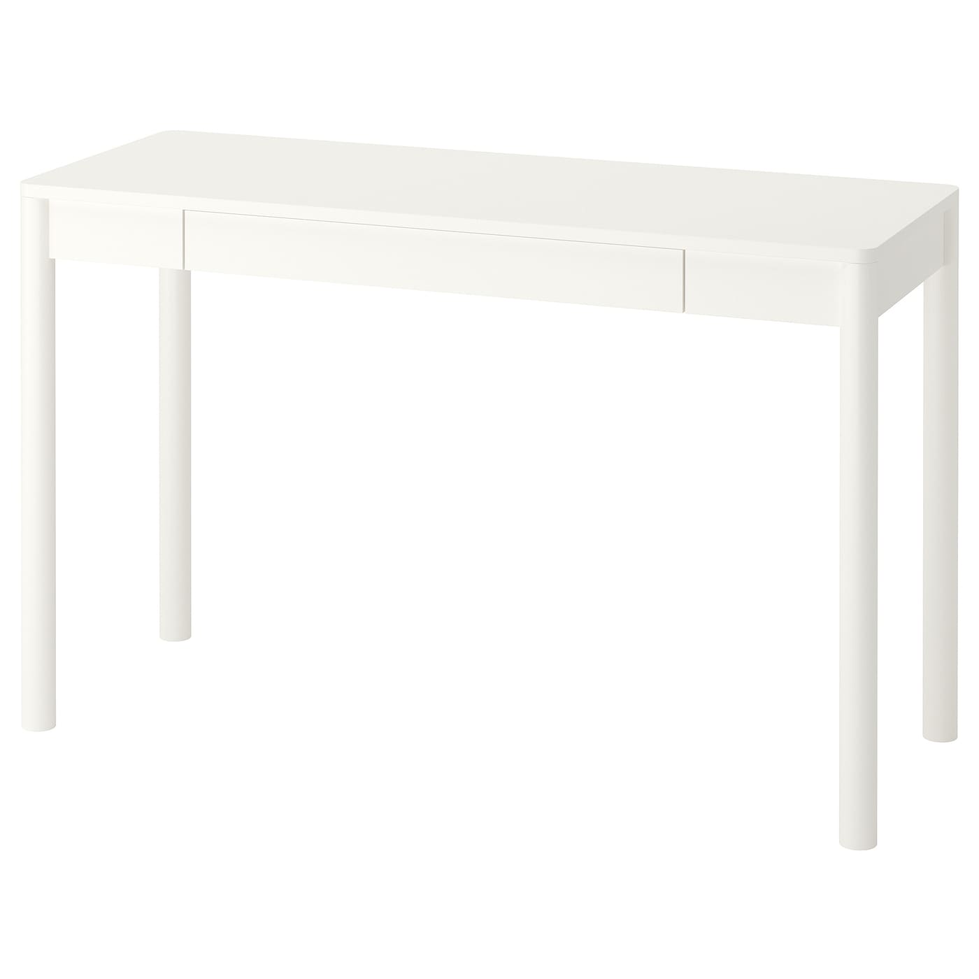 IKEA TONSTAD biurko, kremowy, 120x47 cm