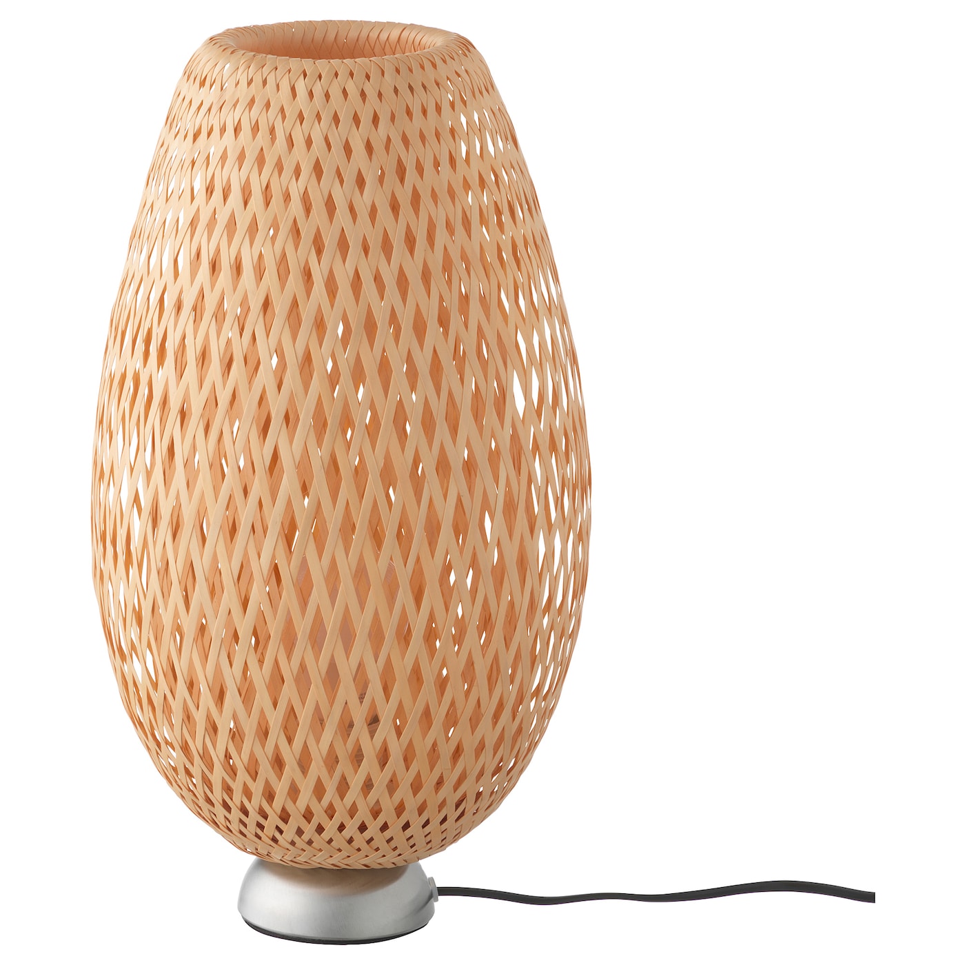 IKEA BÖJA lampa stołowa, bambus/wykonano ręcznie, Maks.: 75 Wat