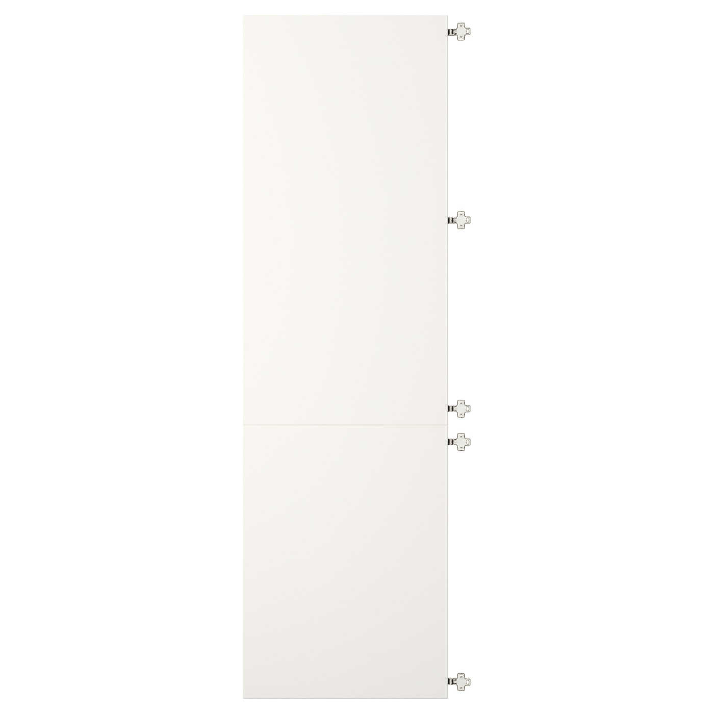 IKEA VEDDINGE drzwi łączone z zawiasami, biały, 60x200 cm