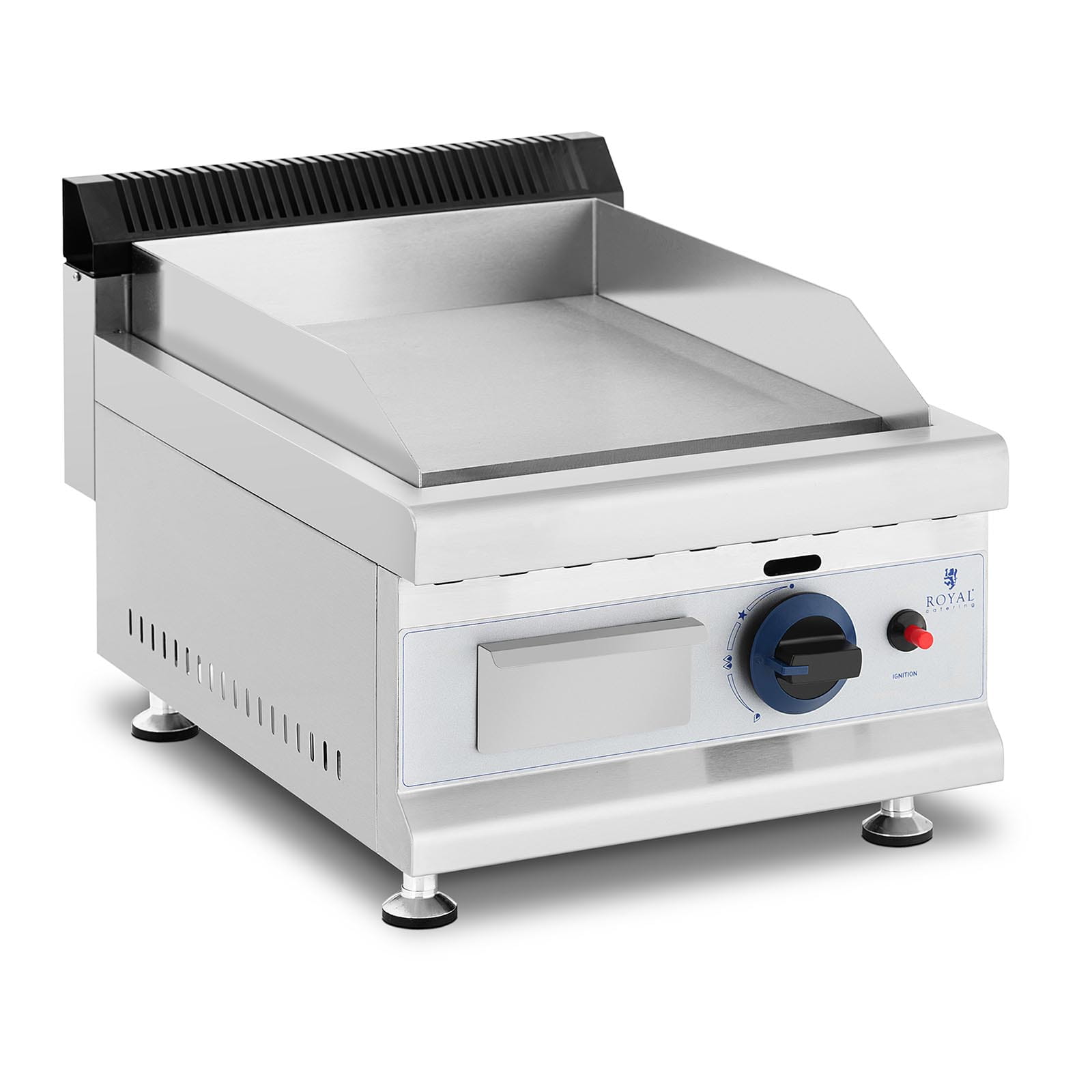 Grill gazowy, płyta grillowa gładka 3,1kW, gaz ziemny
