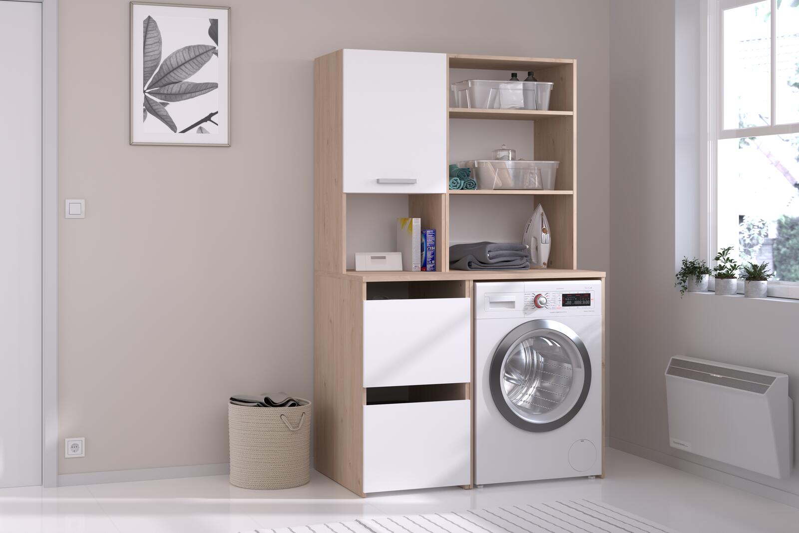 Meble łazienkowe w zestawie Laundry medium II