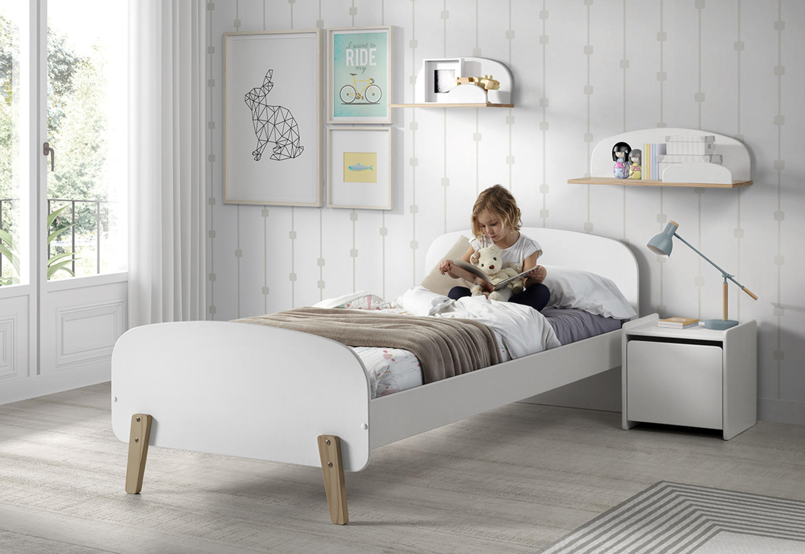 Łóżko dziecięce Kiddy KIBE9014