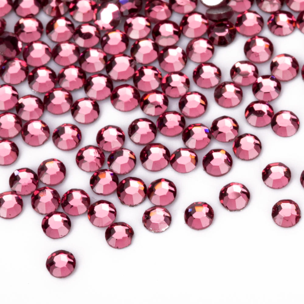 Cyrkonie do paznokci szklane ss5 rose ok.1440 szt paczka