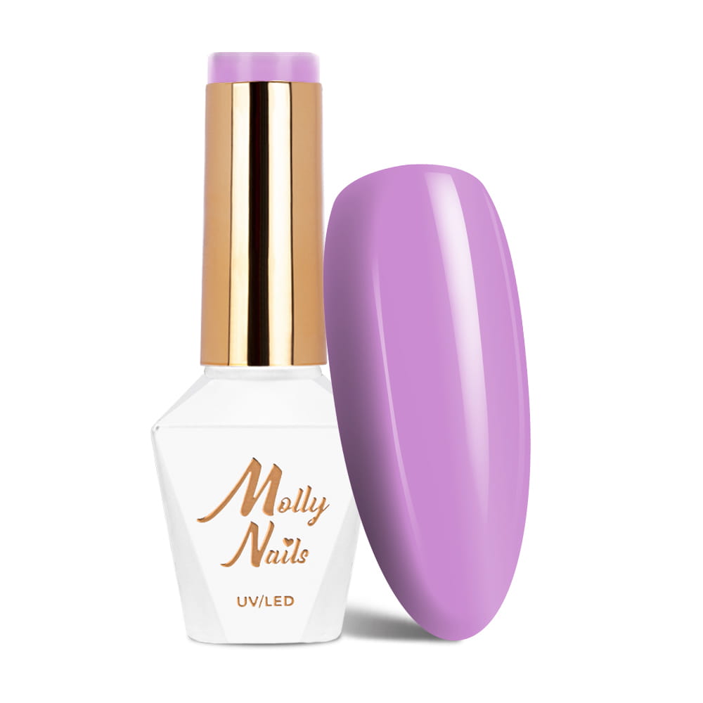 Lakier hybrydowy Molly Nails Cocktails & Drinks Purple Rain HEMA/Di-HEMA Free 8g Nr 16