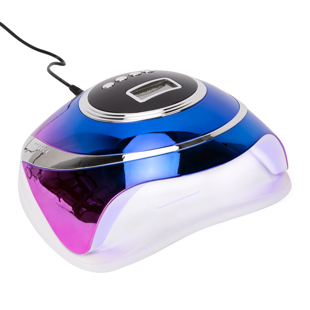 Lampa do paznokci dual UV/LED 220W do lakierów hybrydowych i żeli holo rainbow Z7