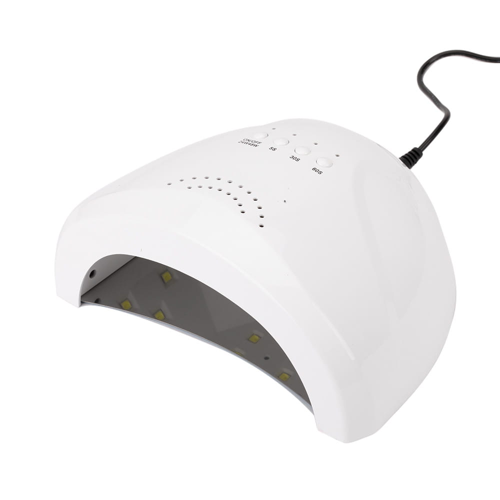 Lampa do paznokci UV/LED 48W do lakierów hybrydowych biała Lux 1