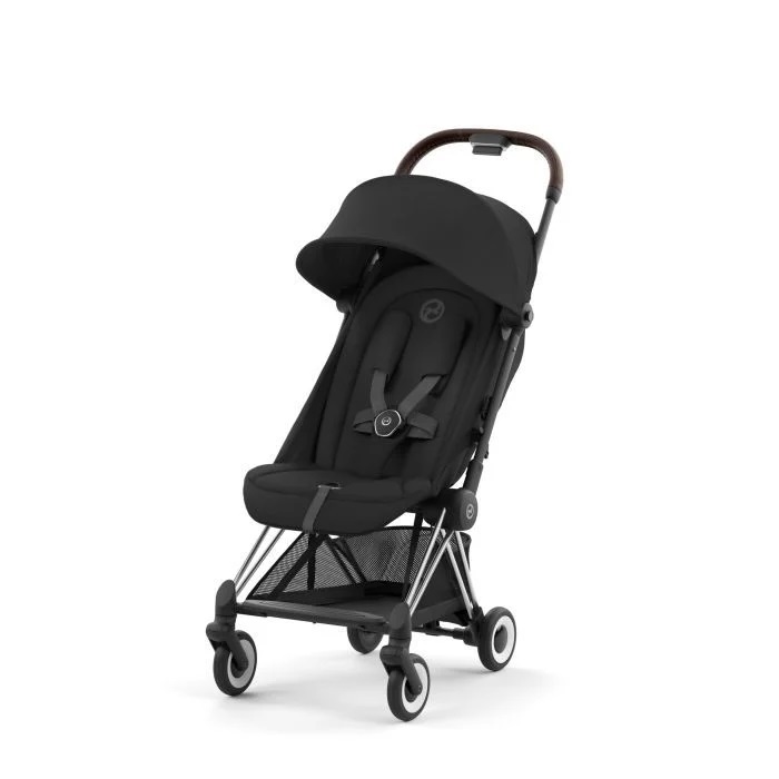 Cybex Coya - wózek spacerowy-Sepia Black-Chrome Brown