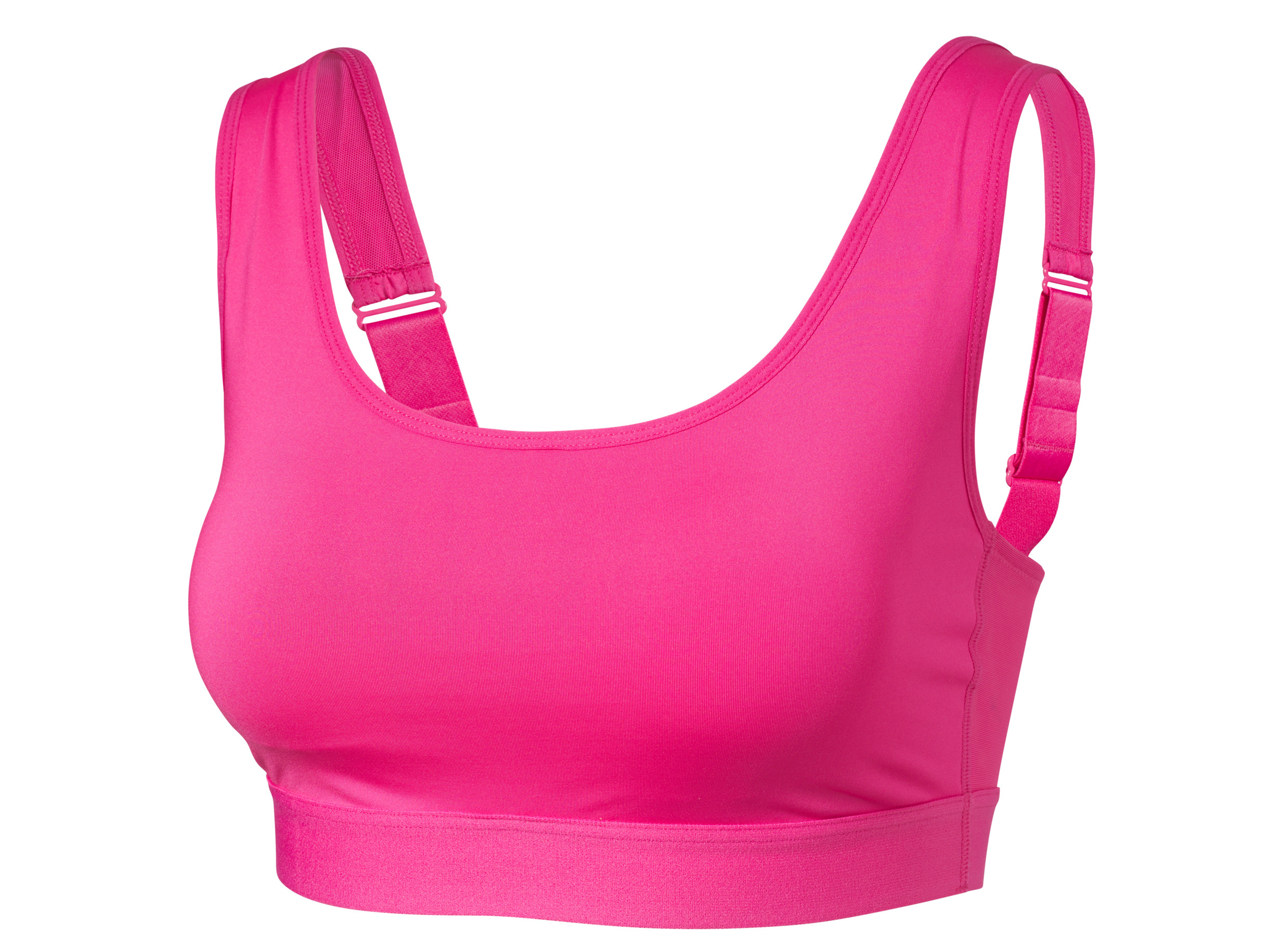 Crivit Biustonosz sportowy damski typu bustier, medium level Różowy, L 44-46