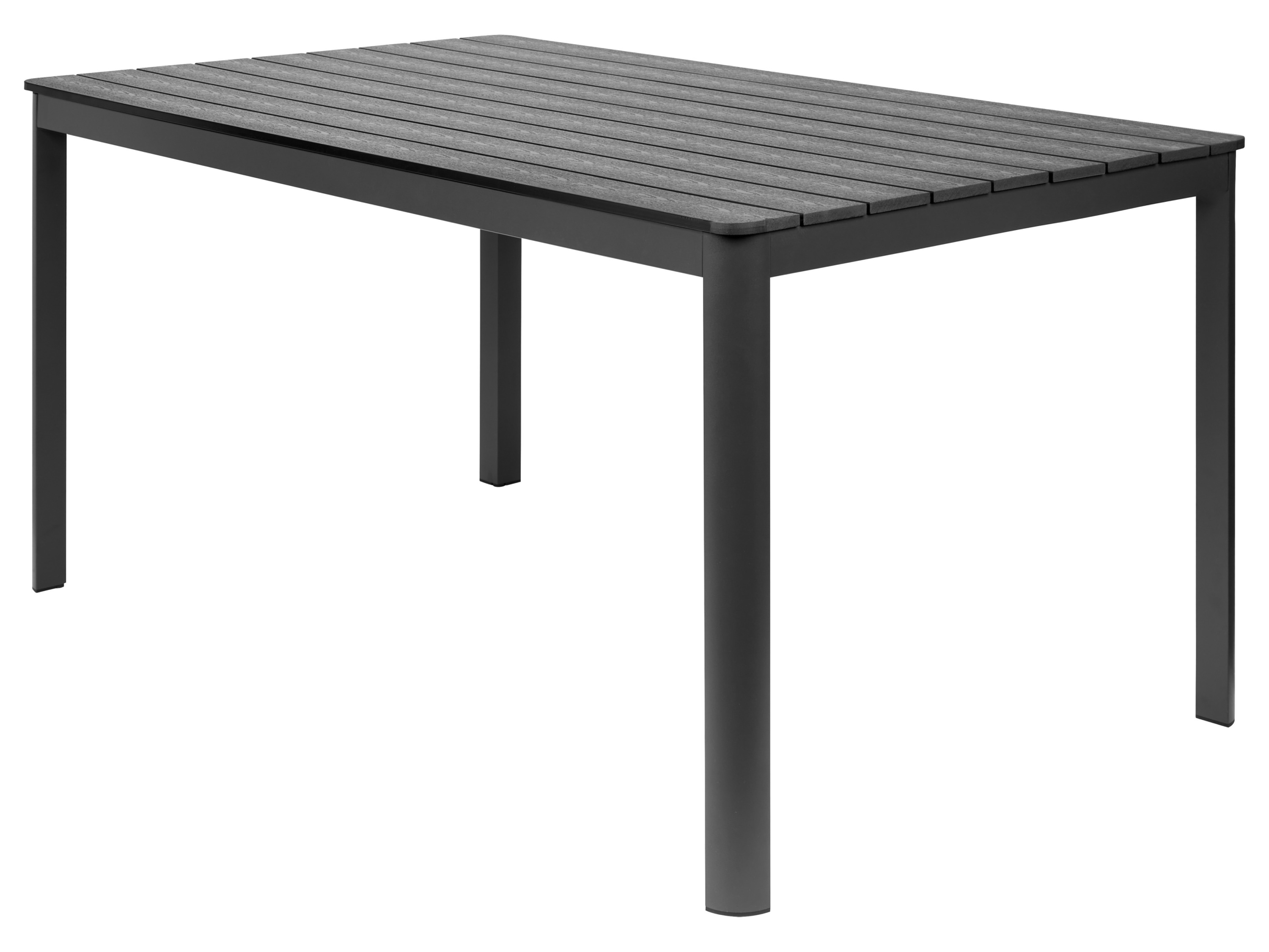 Livarno home Aluminiowy stół ogrodowy Miami z blatem z tworzywa, antracyt